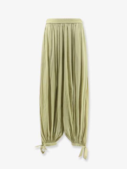 CHLOE' Harem Trousers With Knot Detail