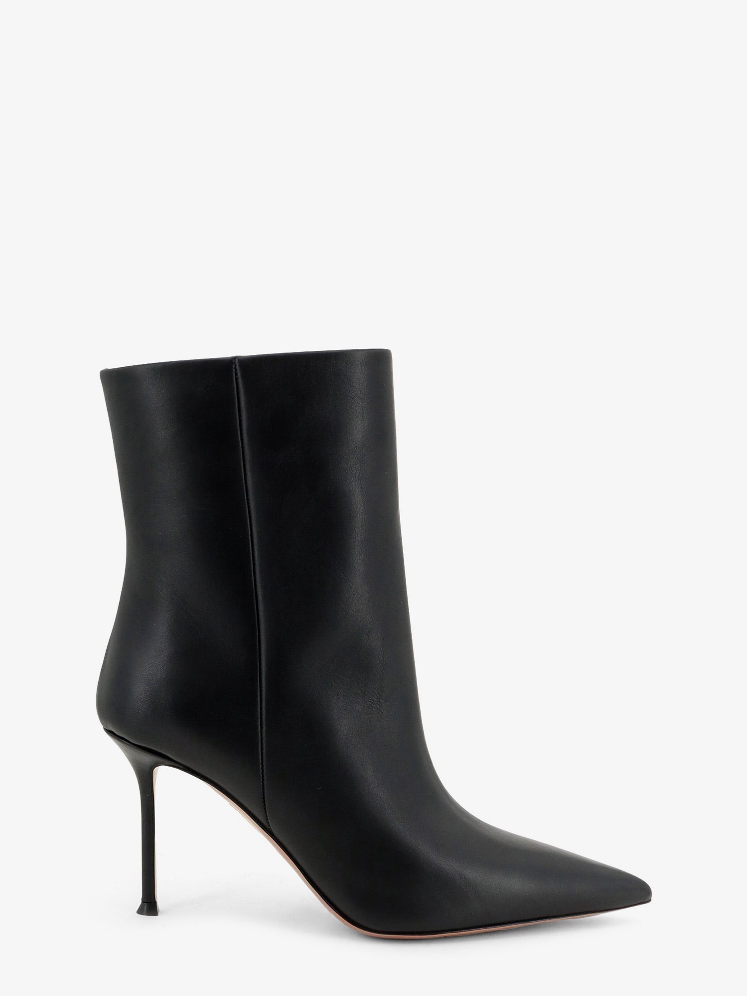 AQUAZZURA Harper Leather Ankle Boots