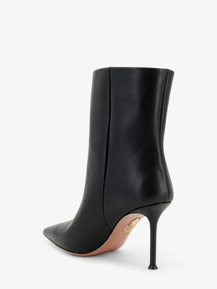 AQUAZZURA Harper Leather Ankle Boots