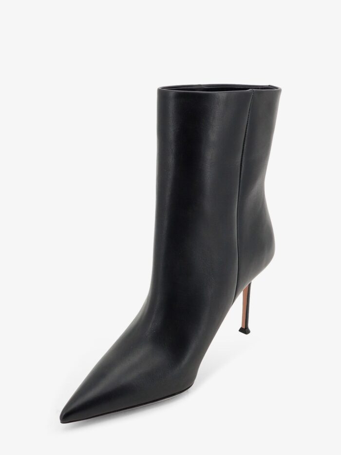 AQUAZZURA Harper Leather Ankle Boots