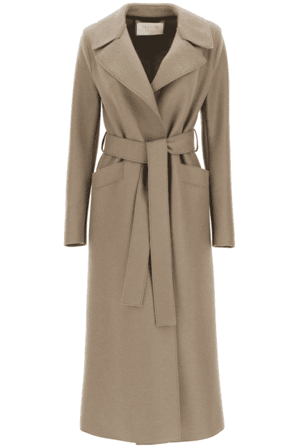 HARRIS WHARF LONDON Long Pressed Wool Coat