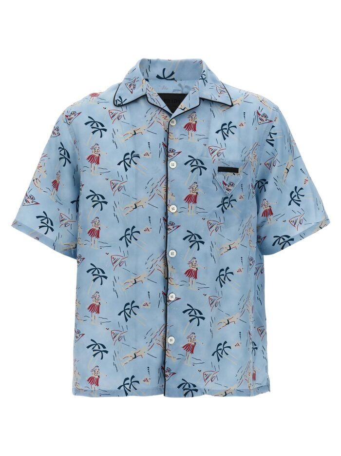 prada 'hawaii' shirt PRADA 'Hawaii' Shirt