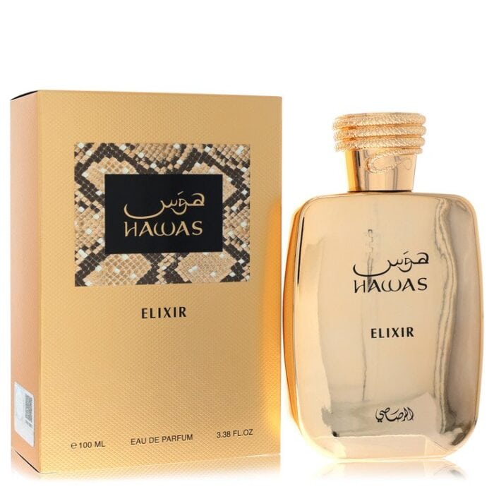 Hawas Elixir By Rasasi - Eau De Parfum Spray (Unisex) 3.4 Oz - Image 1