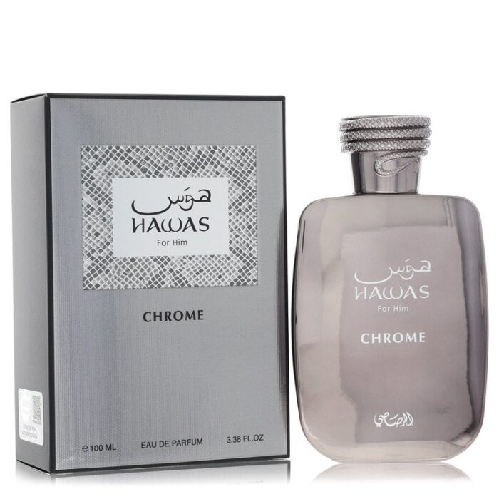 Hawas Chrome By Rasasi - Eau De Parfum Spray 3.4 Oz - Image 1
