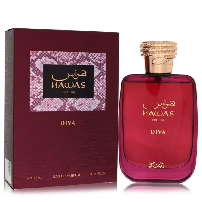 Hawas Diva By Rasasi - Eau De Parfum Spray 3.38 Oz - Image 1