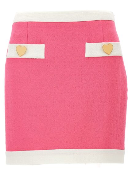 Moschino 'Heart Buttons' Skirt