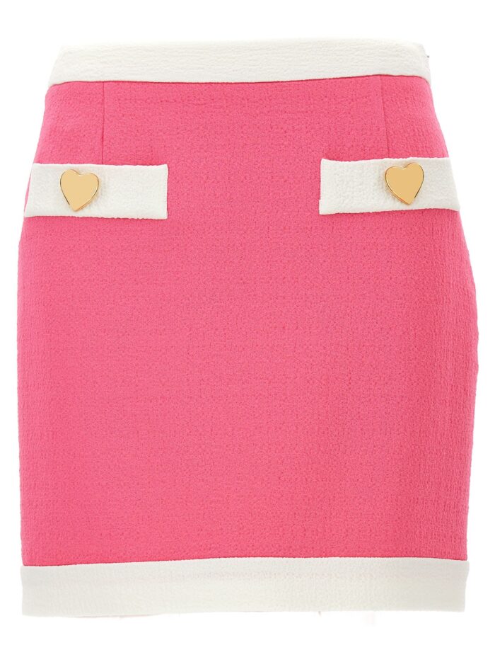 moschino 'heart buttons' skirt Moschino 'Heart Buttons' Skirt