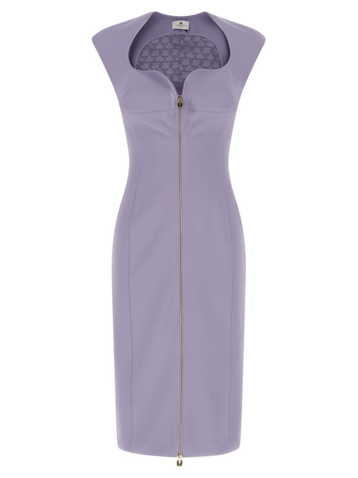 elisabetta franchi heart shaped neckline dress Elisabetta Franchi Heart-shaped Neckline Dress