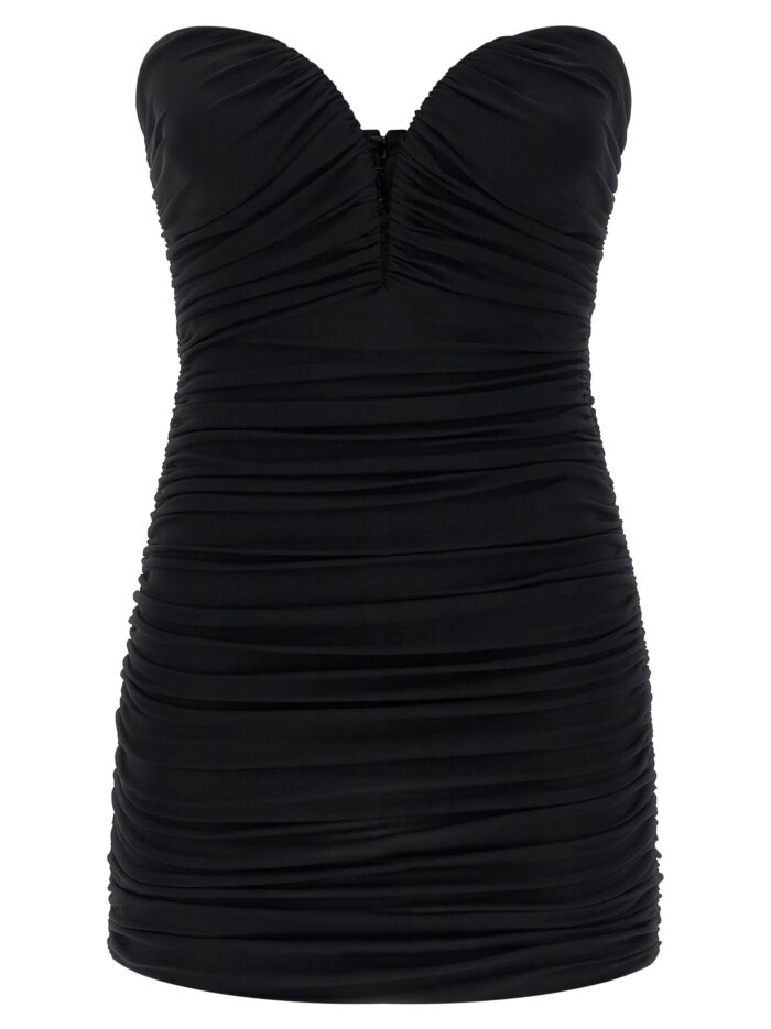 elisabetta franchi heart shaped neckline dress Elisabetta Franchi Heart-shaped Neckline Dress