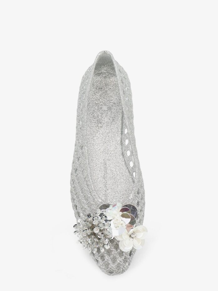 HEAVENLY JELLY Glitter PVC Ballerinas