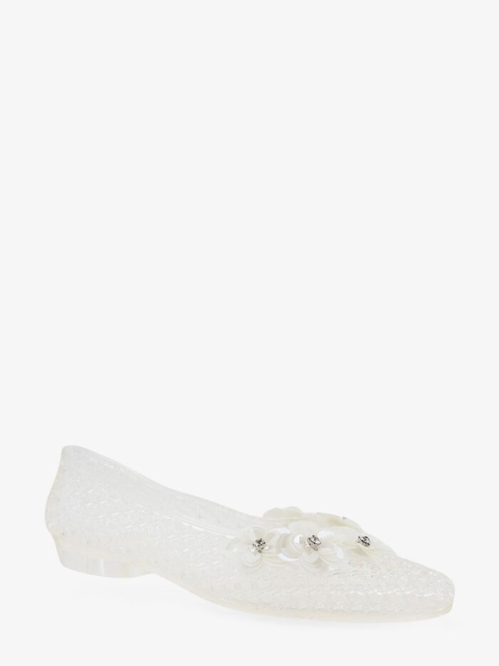 HEAVENLY JELLY PVC Ballerinas With Beading On The Front