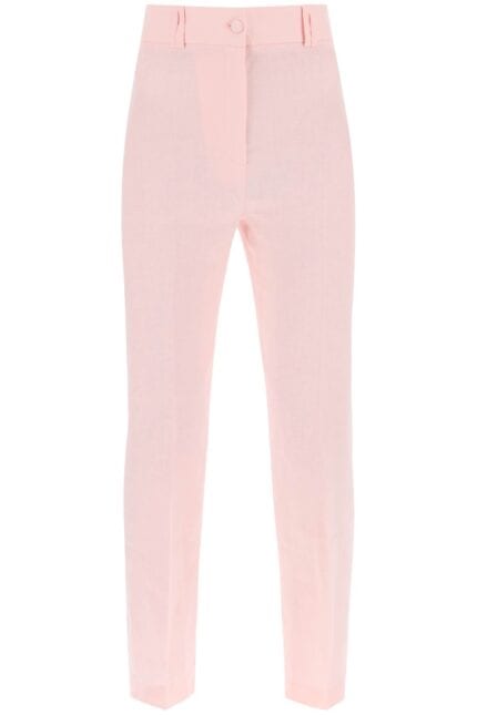 Hebe Studio 'loulou' Linen Trousers