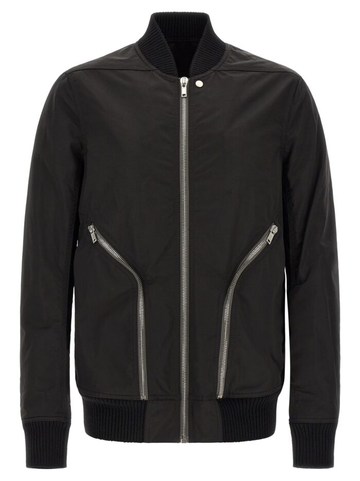 rick owens 'heizer flight' bomber jacket RICK OWENS 'Heizer Flight' Bomber Jacket