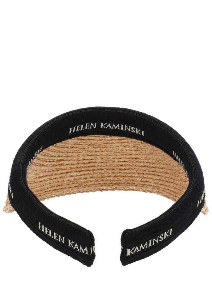 HELEN KAMINSKI "WHITE 8 VISOR" HAT