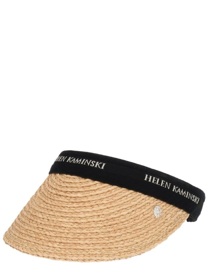 HELEN KAMINSKI "WHITE 8 VISOR" HAT