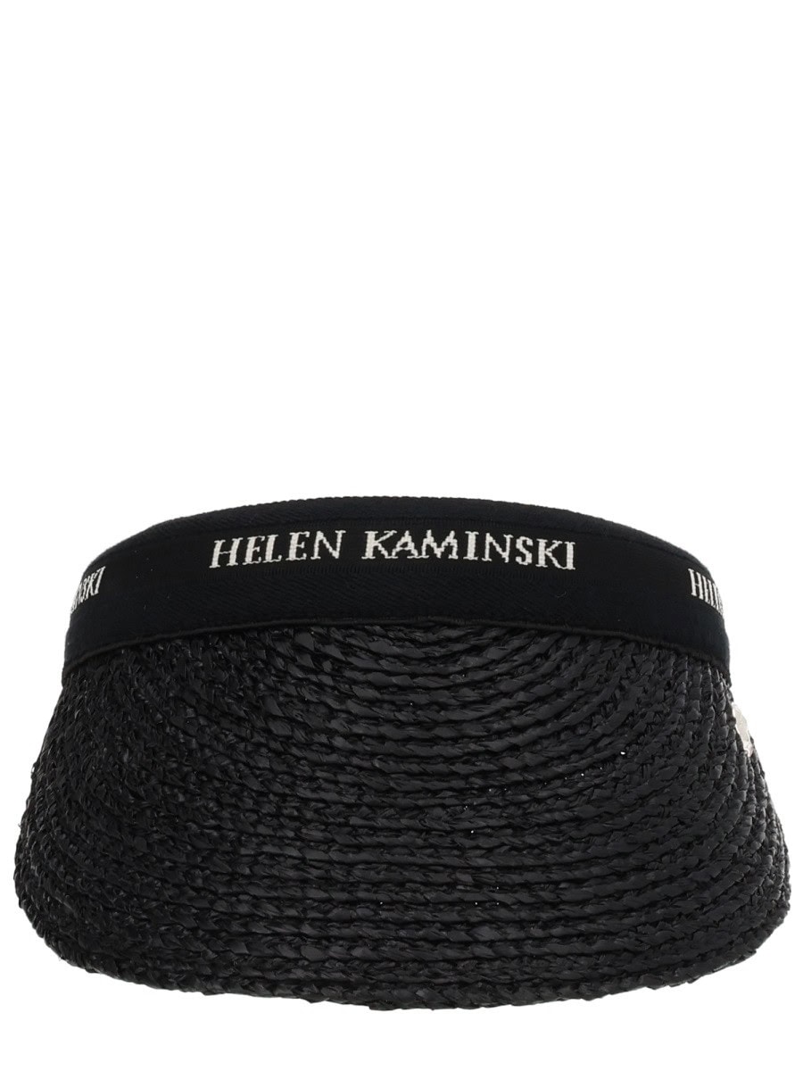 HELEN KAMINSKI "WHITE 8 VISOR" HAT