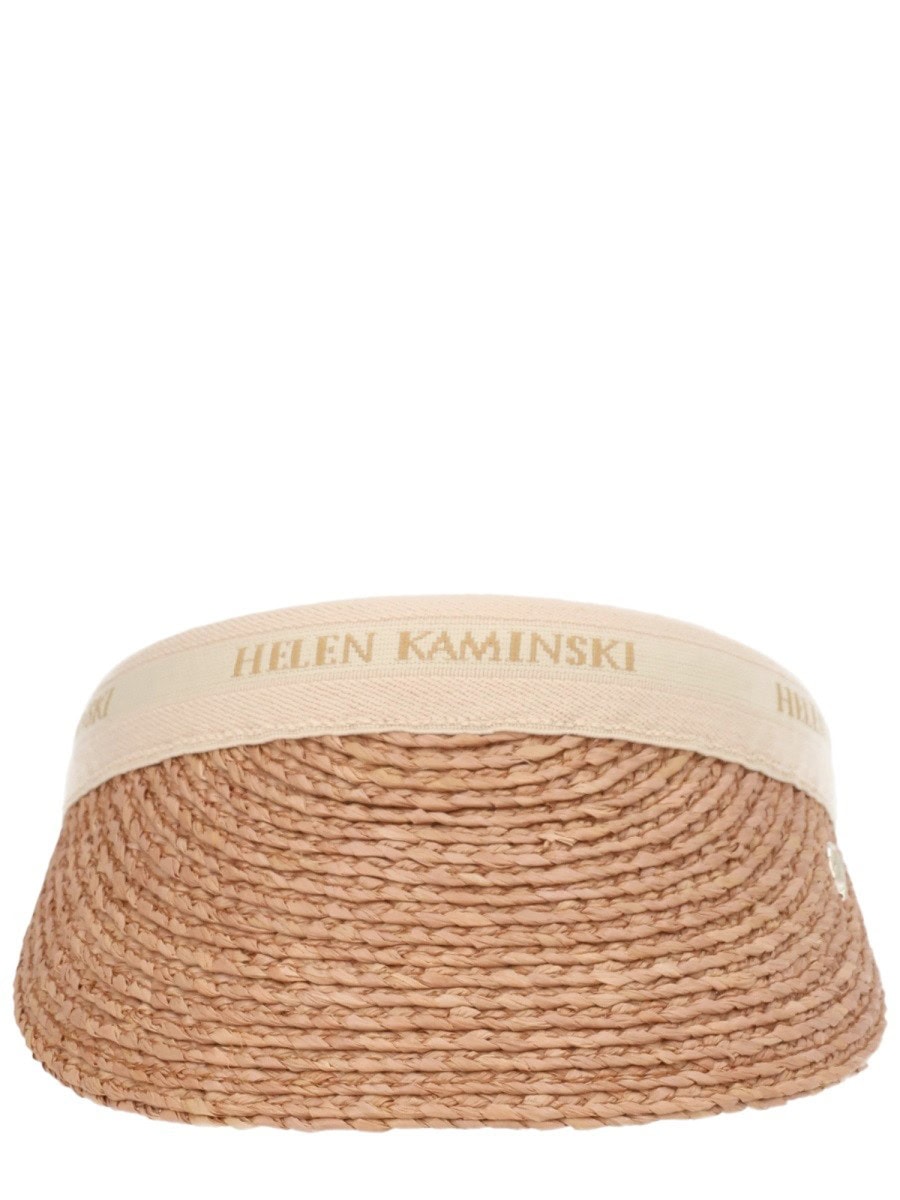 HELEN KAMINSKI "WHITE 8 VISOR" HAT