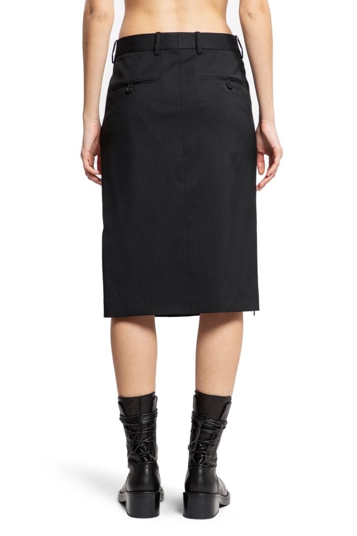 HELMUT LANG Car Zip Skirt