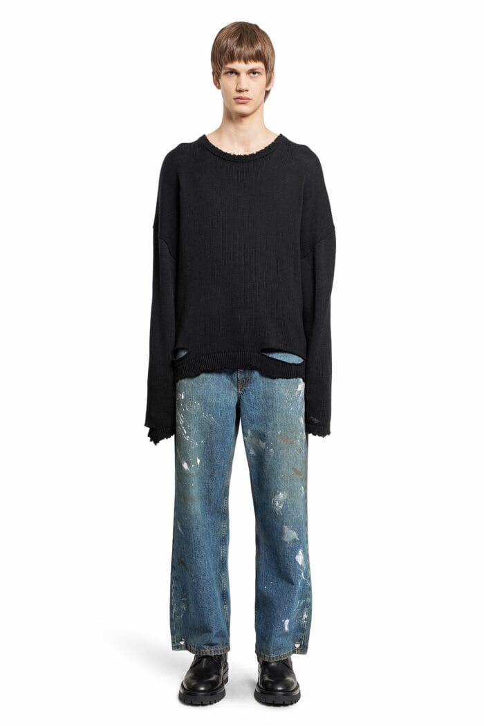 HELMUT LANG Distressed Sweater