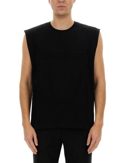 Helmut Lang EMBOSSED LOGO TANK TOP
