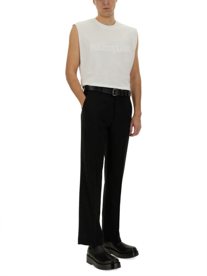 Helmut Lang EMBOSSED LOGO TANK TOP
