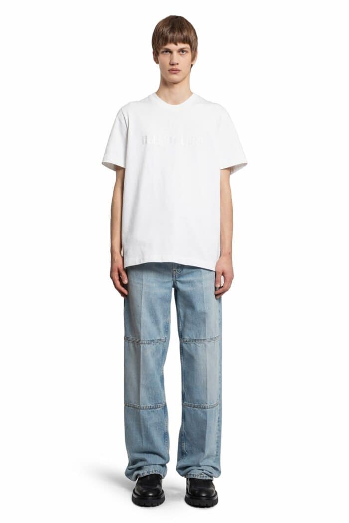 HELMUT LANG Embroidered Logo T-shirt