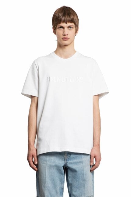 HELMUT LANG Embroidered Logo T-shirt