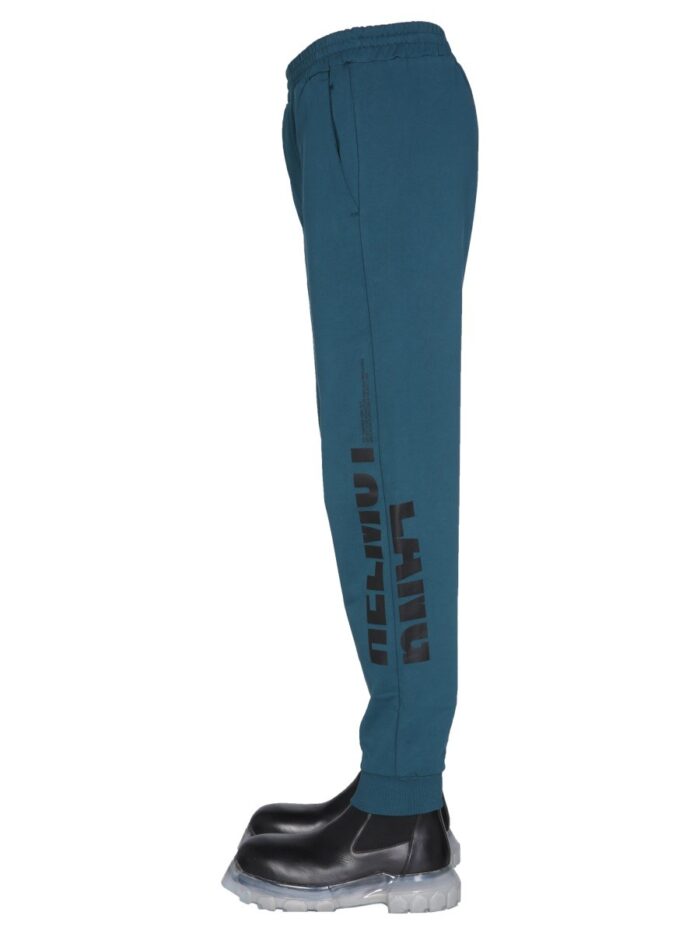 Helmut Lang JOGGING PANTS WITH LOGO PRINT