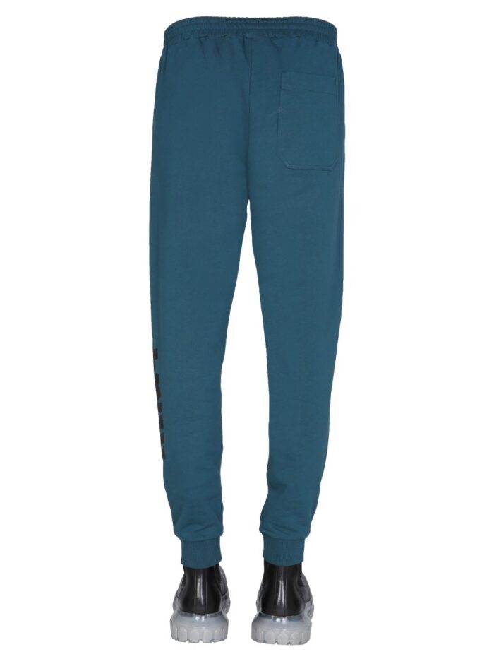 Helmut Lang JOGGING PANTS WITH LOGO PRINT