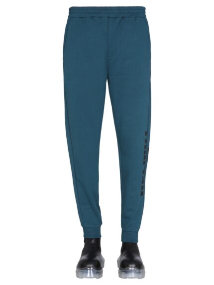 Helmut Lang JOGGING PANTS WITH LOGO PRINT