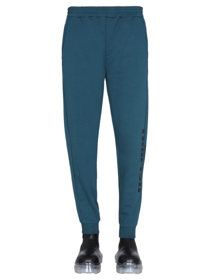 Helmut Lang JOGGING PANTS WITH LOGO PRINT