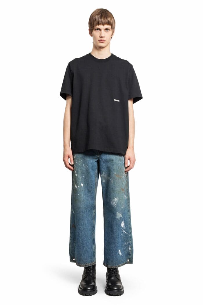 HELMUT LANG Metal Plaque T-shirt