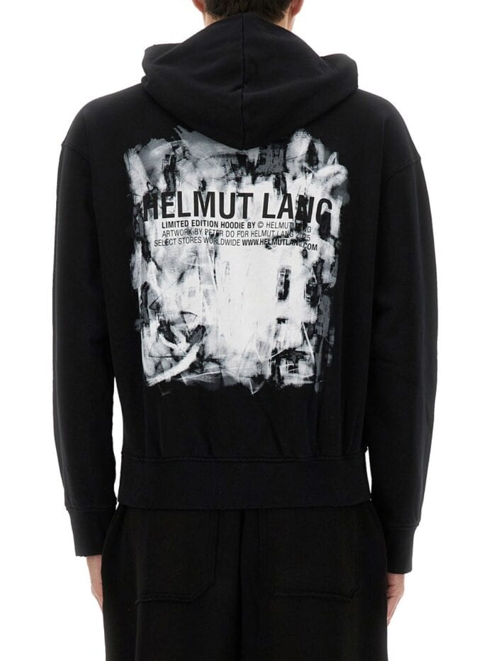 Helmut Lang "SCRIBBLE" SWEATSHIRT