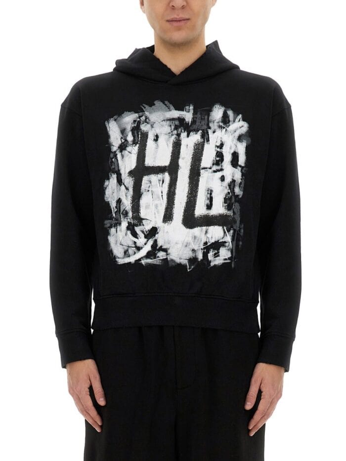 Helmut Lang "SCRIBBLE" SWEATSHIRT