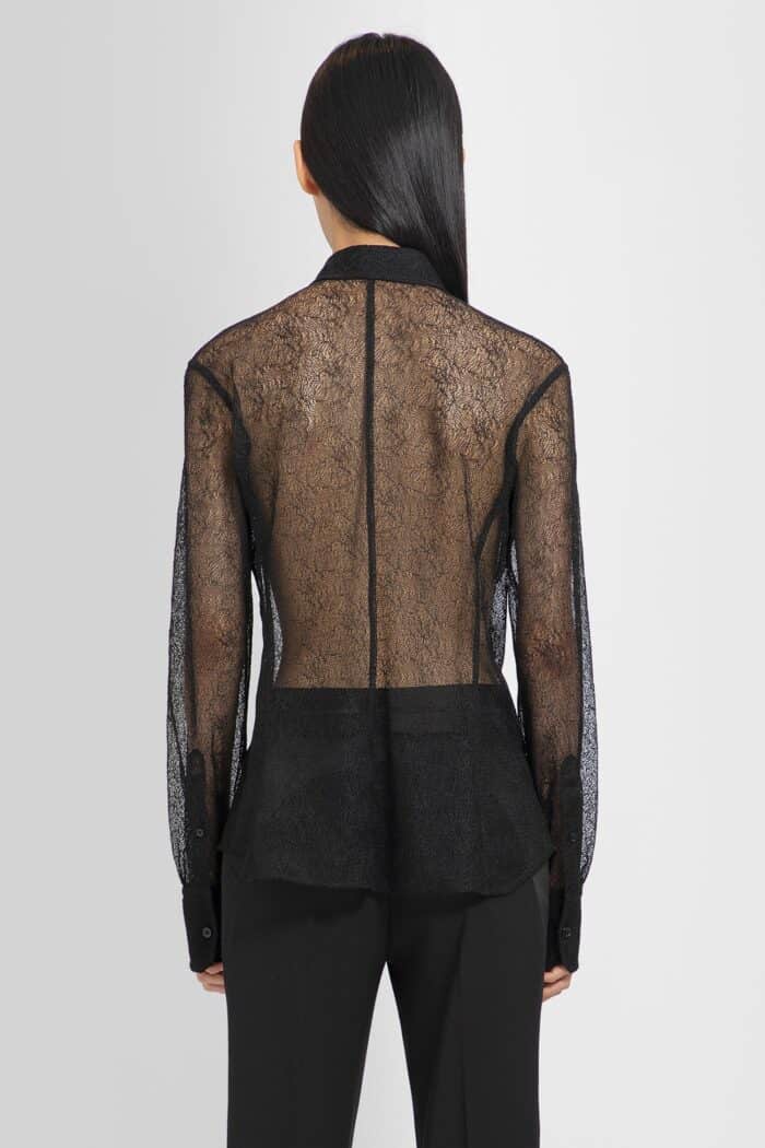 HELMUT LANG Seamed Lace Shirt