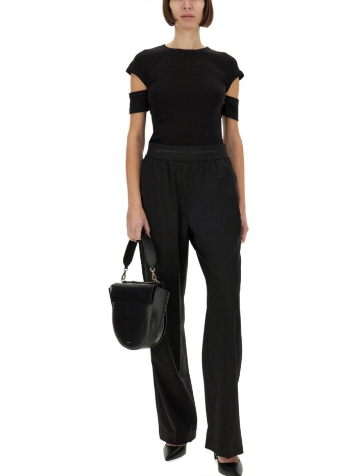 Helmut Lang "SLASHED SHRUNKEN" T-SHIRT