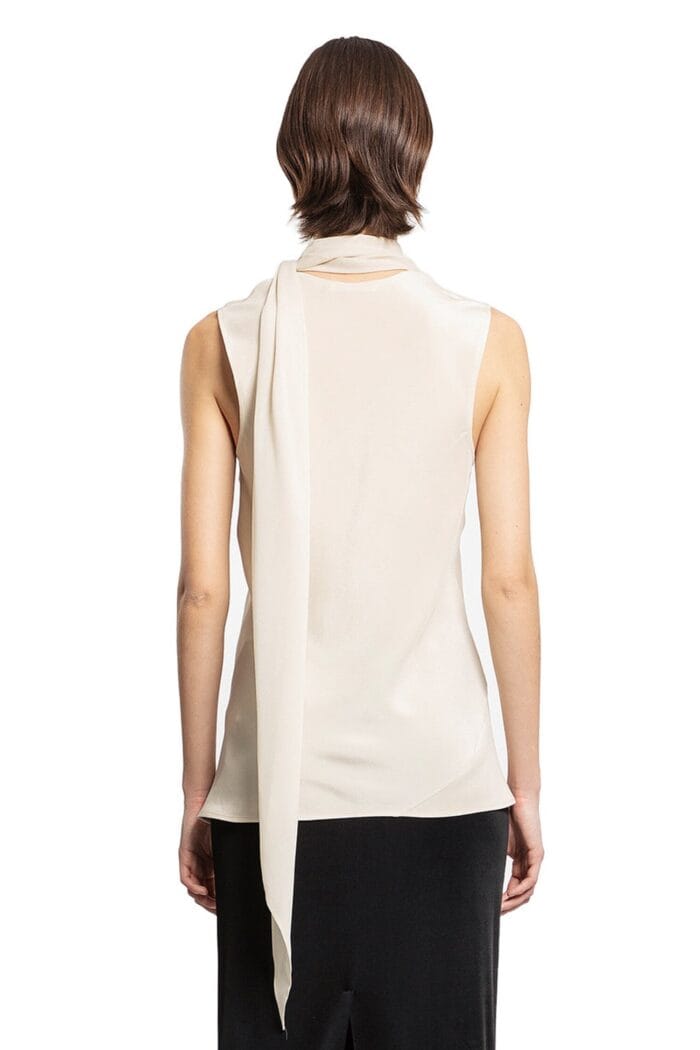 HELMUT LANG Sleeveless Scarf Top