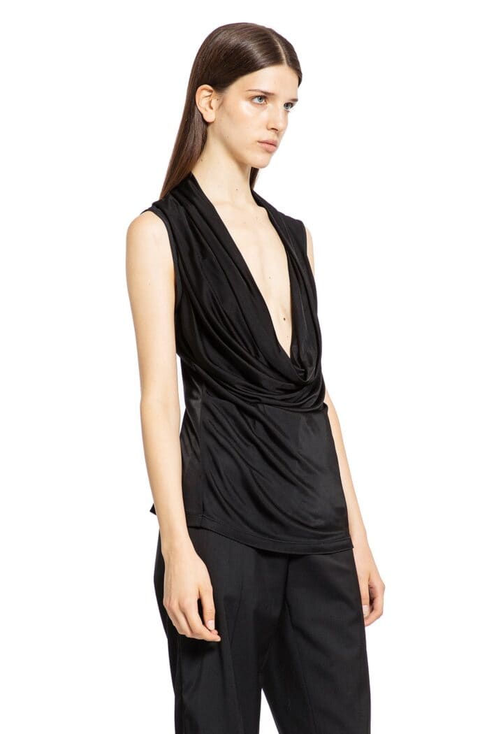 HELMUT LANG Sleeveless U-Neck Top