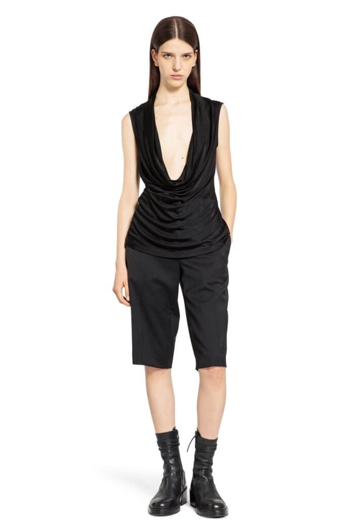 HELMUT LANG Sleeveless U-Neck Top