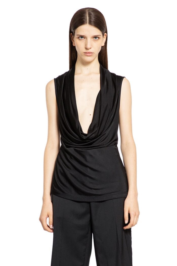 HELMUT LANG Sleeveless U-Neck Top