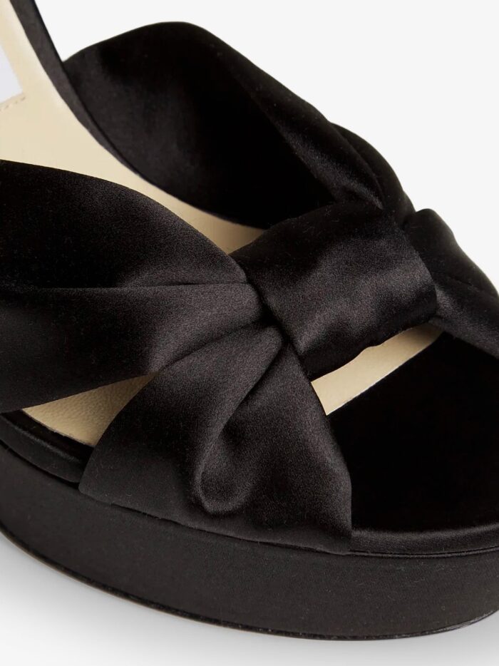 Jimmy Choo Heloise 120 Sandals With Nappa Platform