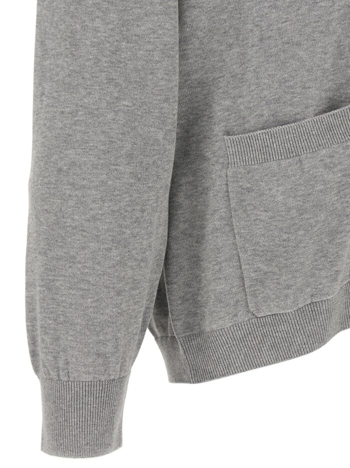 Brunello Cucinelli Heraldic Logo Cardigan