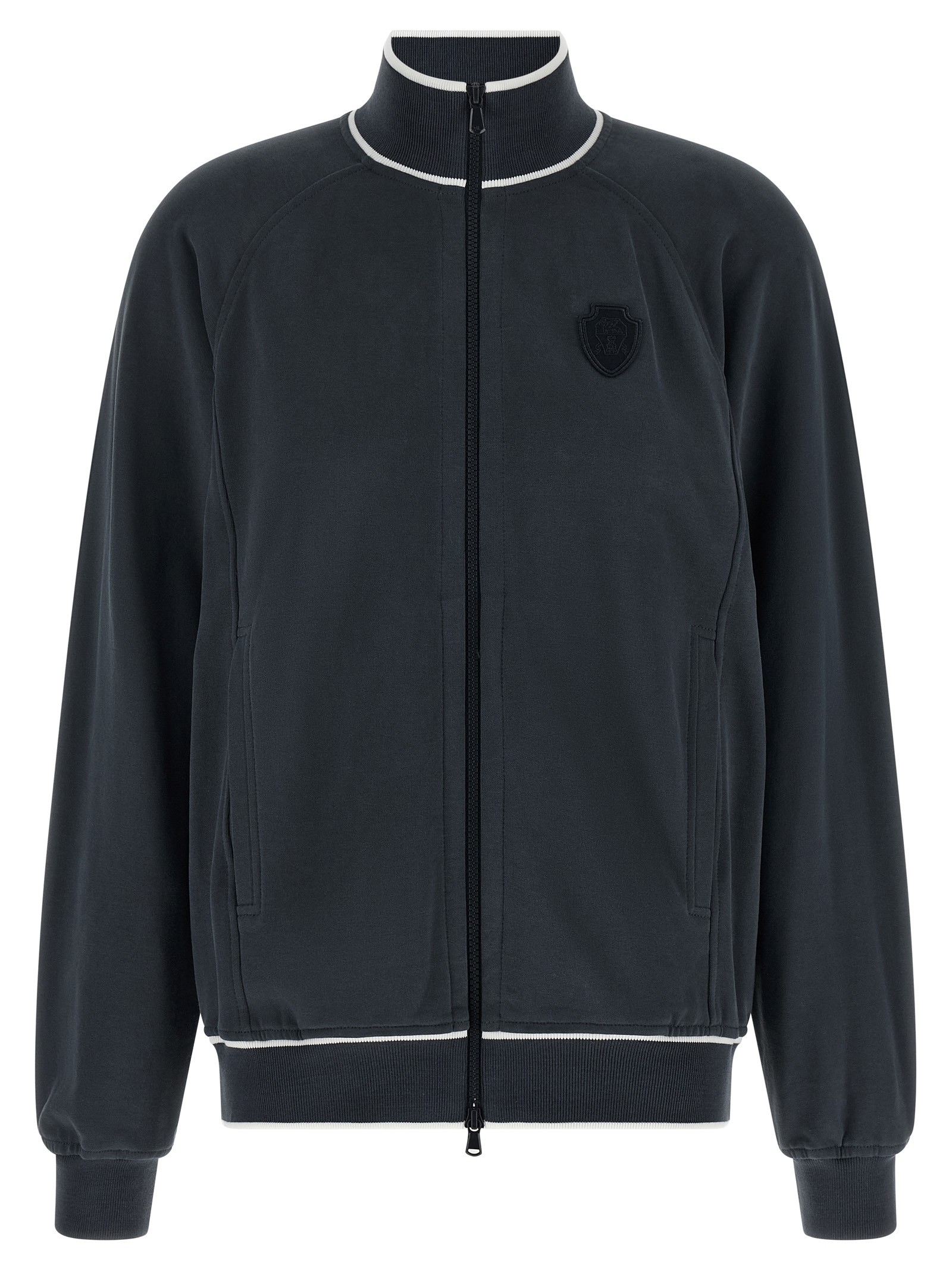 Brunello Cucinelli Heraldic Patch Sweatshirt