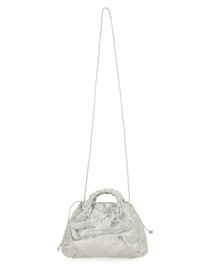 HEREU "BOMBON CRINKLED METALLIC" BAG