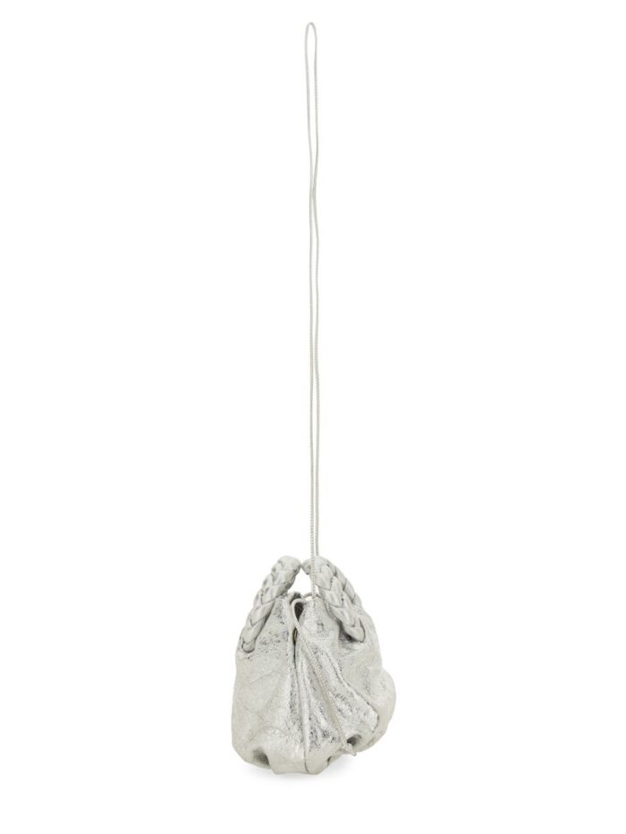 HEREU "BOMBON CRINKLED METALLIC" BAG