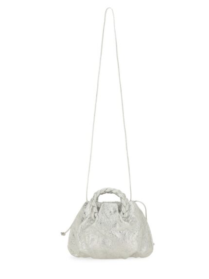 HEREU "BOMBON CRINKLED METALLIC" BAG