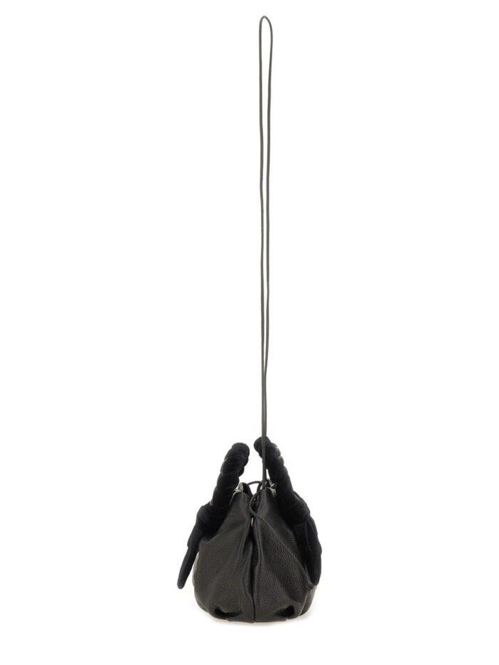 HEREU "BOMBON VELVET FOULARD" BAG