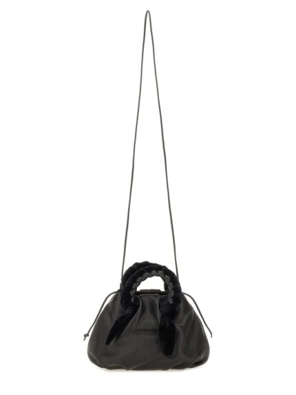 HEREU "BOMBON VELVET FOULARD" BAG