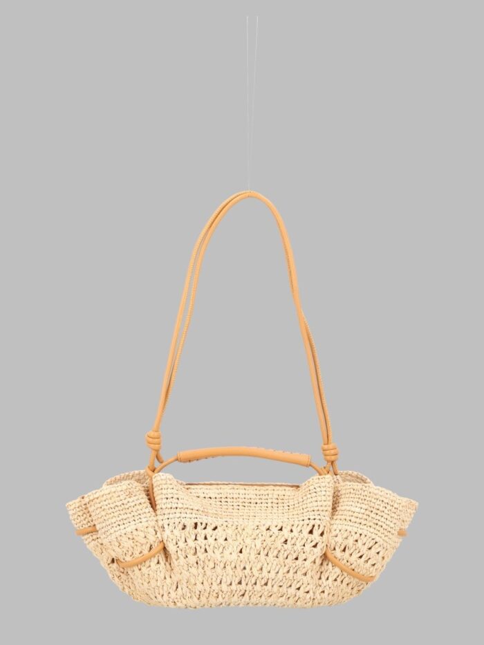 hereu borsa "arta" mini in rafia crochet HEREU BORSA "ARTA" MINI IN RAFIA CROCHET