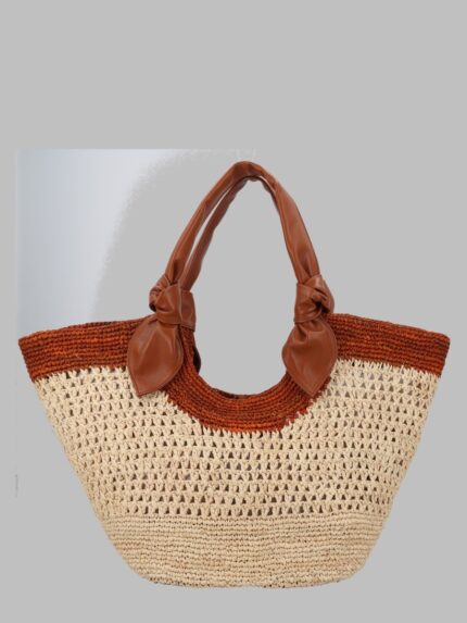 HEREU BORSA "FONOL" IN RAFIA